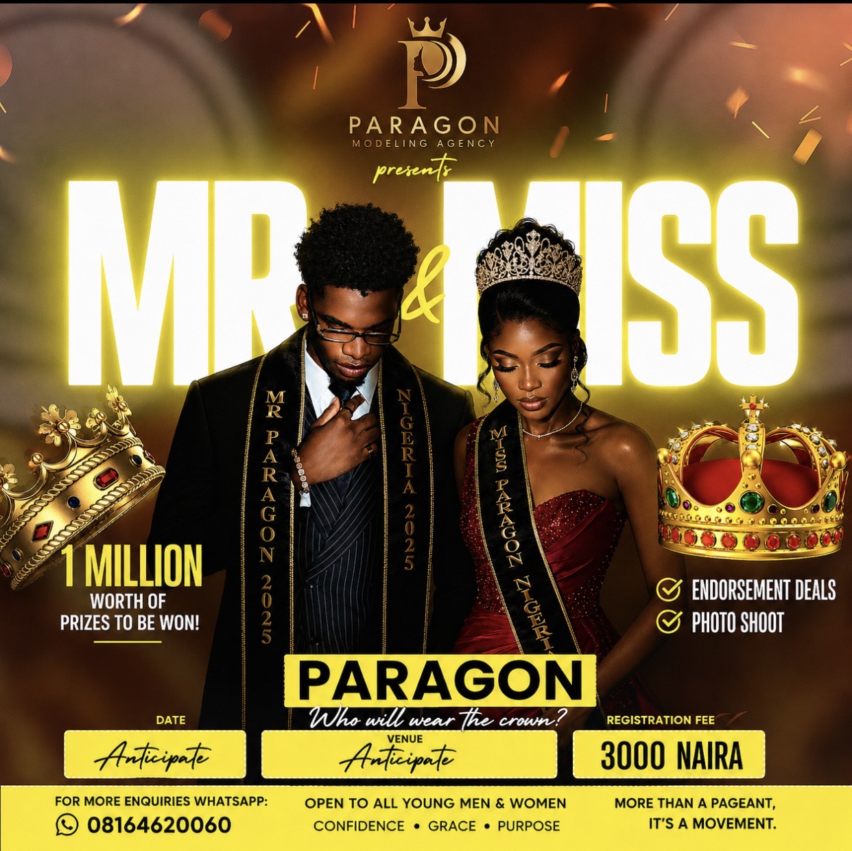 MR & MISS PARAGON 